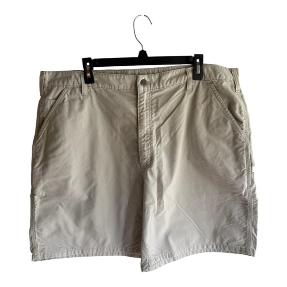 Carhartt Original Fit Carpenter Shorts- Khaki - Picture 2 of 11